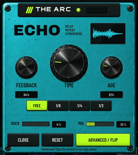ECHO pedal