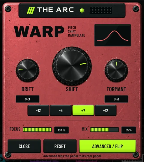 WARP pedal